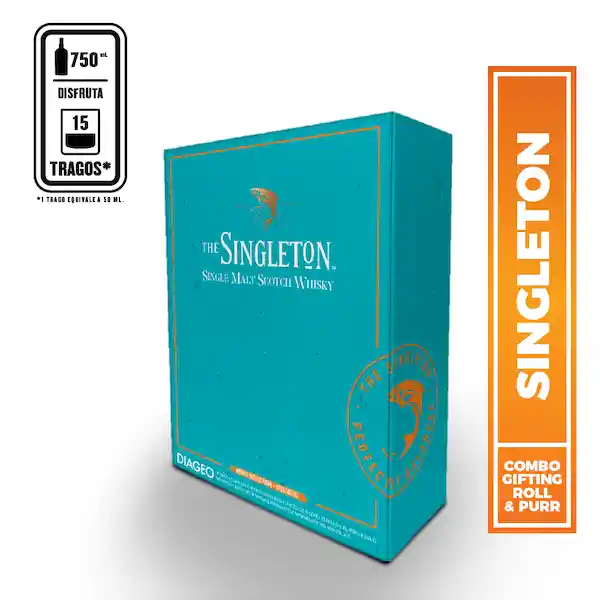 Malta Singleton Dufftown 12 Años 700 ML + Roll & Pur