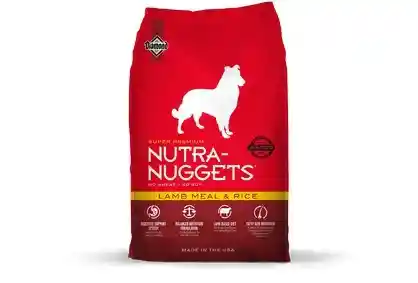 Nutra Nuggets Alimento Para Perro Sabor Cordero 3000 g