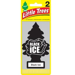 Little Trees Ambientador Black Ice x 2 Unidades