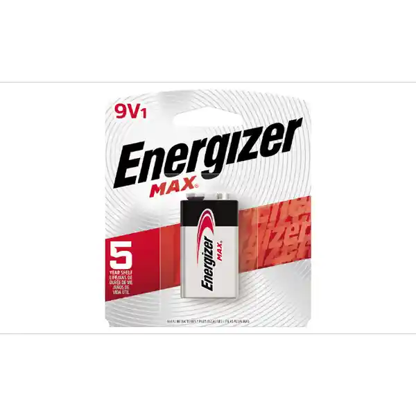 Energizer Pila Alcalina 9V