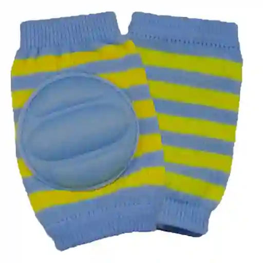 Mifanqi Medias de Gateo Para Bebe Antideslizantes Azul/Amarillo