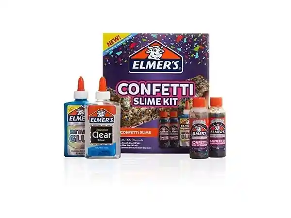   Elmers  Kit Slime Confetti Plastilinas Para Ninos Y Ninas 