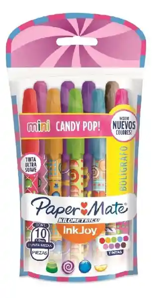 Paper Mate Bolígrafo Kilométrico Ink Joy Candy