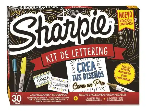 Sharpie Kit Marcador Permanente Para Lettering