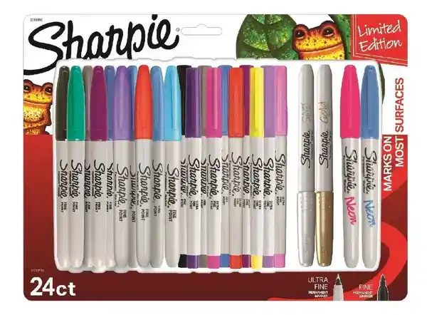 Sharpie Marcador Permanente Mix Colores