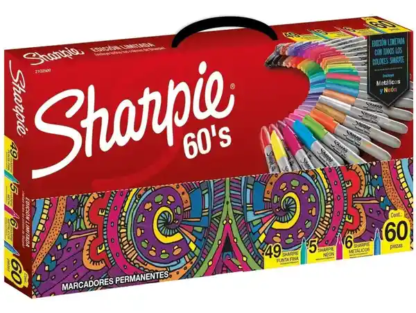 Sharpie Kit de Marcador Permanentes Con Caballete