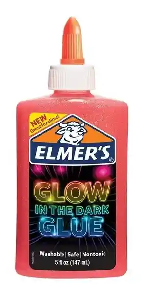 Elmers Pegamento Brilla en la Oscuridad Para Hacer Slime