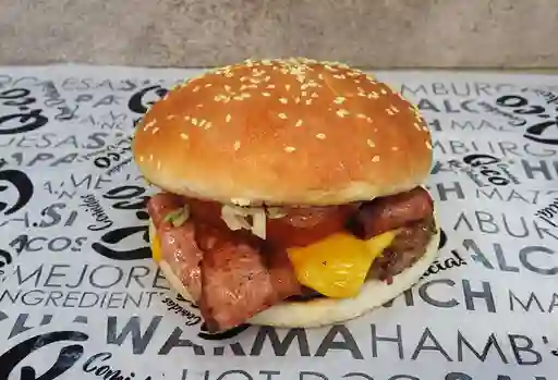 Hamburguesa Doble con Tocineta