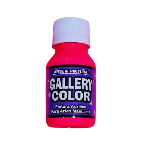 Acrílico Gallery Color Naranja Neón - 2 Oz