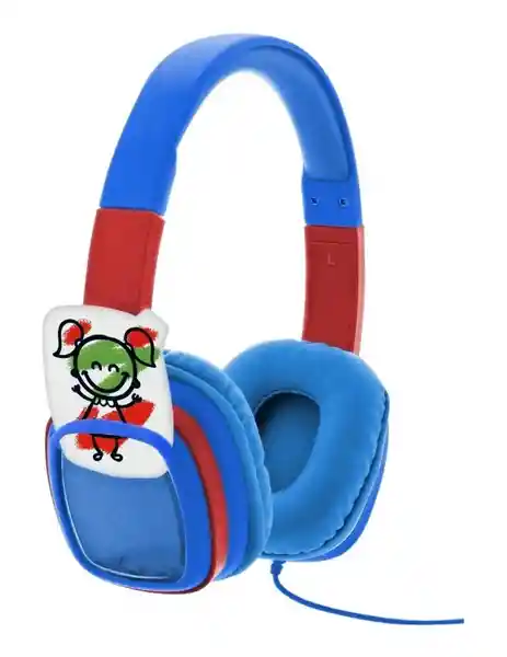 XTech Audifonos Niños Xth-350Bl Azul