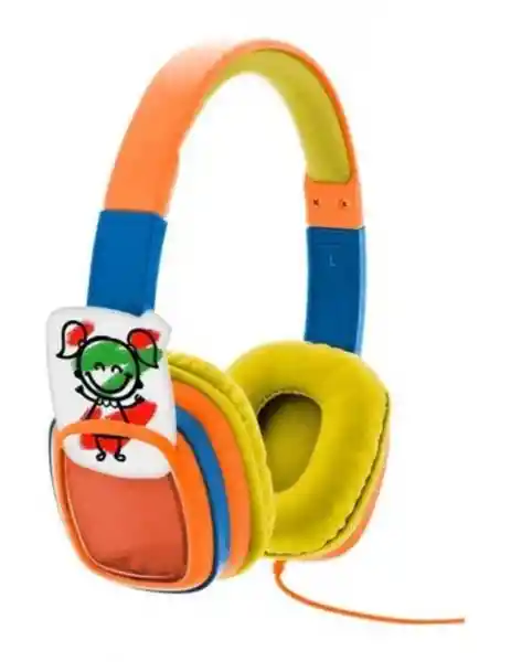 XTech Audifonos Niño Naranja-350Or