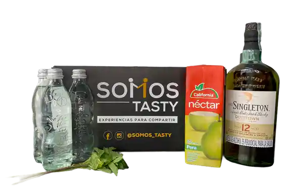 Singleton Kit De Coctelería Orchad Con Whisky (14 Cócteles)