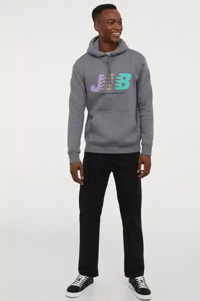 H&M Hoodie Yate Gris