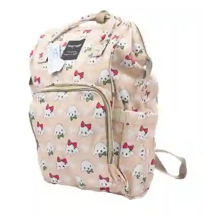 Kid House Pañalera Tipo Morral Multifuncional- French Poodle