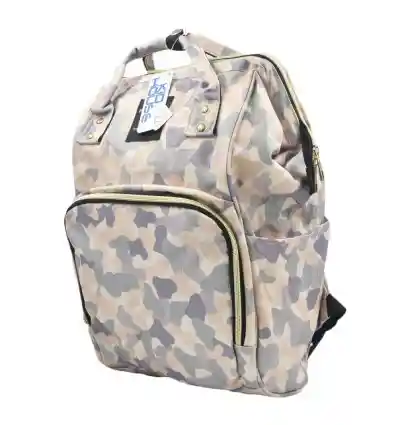 Kid House Pañalera Tipo Morral Multifuncional-Camuflada