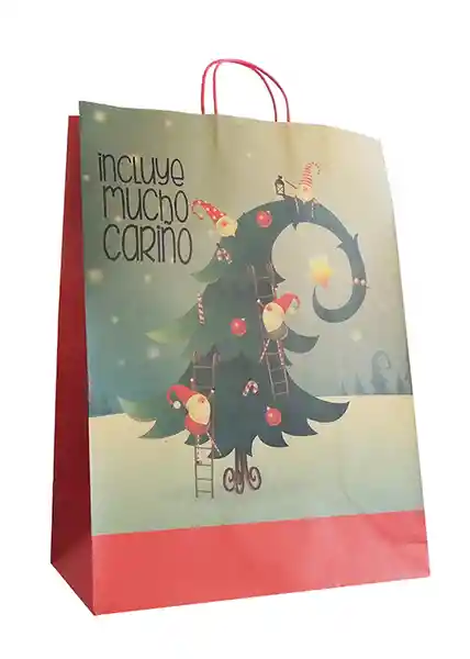 Nico Bolsa Regalo Oe Ecológica Navidad