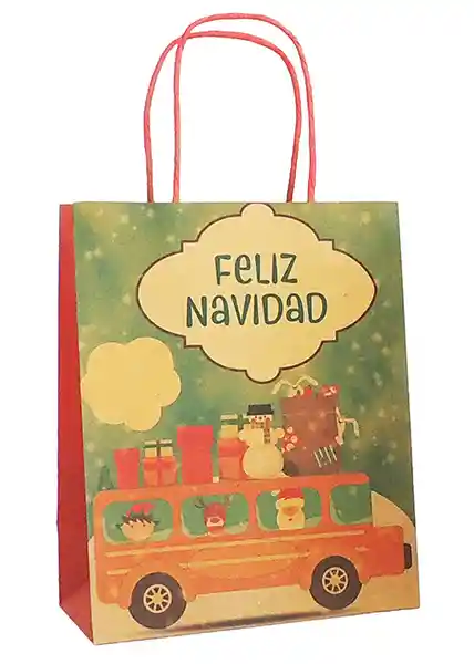 Nico Bolsa Regalo Optima Muñeco De Nieve