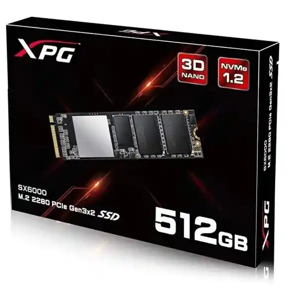 Adata Disco Solido Ssd M2 Xpg Sx6000 512Gb Nvme Pci Express