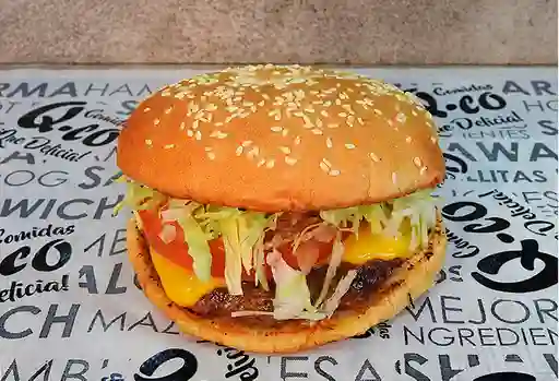Hamburguesa Res Sencilla 