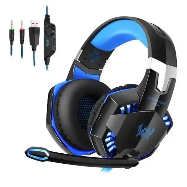 Diadema Gamer Alámbrica Kotion G2000 Azul