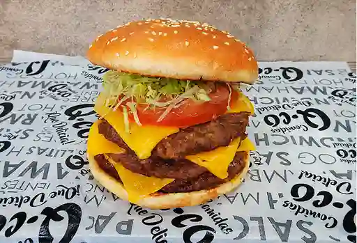 Hamburguesa Res Triple Carne