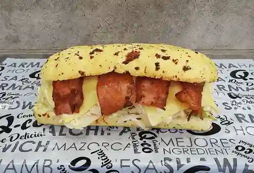 Sándwich con Tocineta