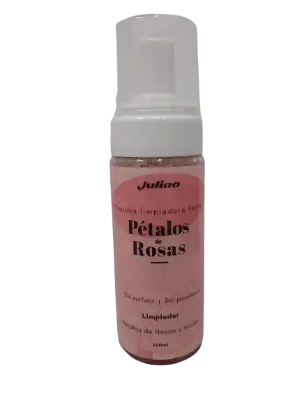 Juliao Espuma Limpiador Facial de Rosas 150 mL