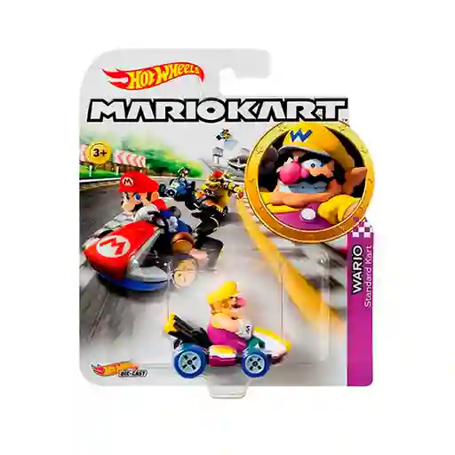 Hot Wheels Carro Mario Kart Wario