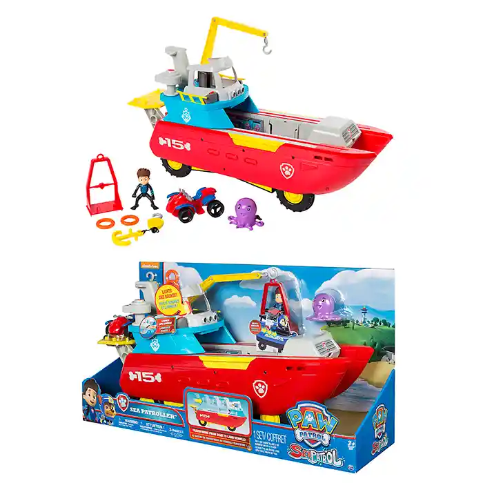 Paw Patrol Barco Sea Patroller Sea Patrol