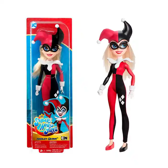 DC Comic Figura De Accion Super Hero Girls Harley Quinn Barbie