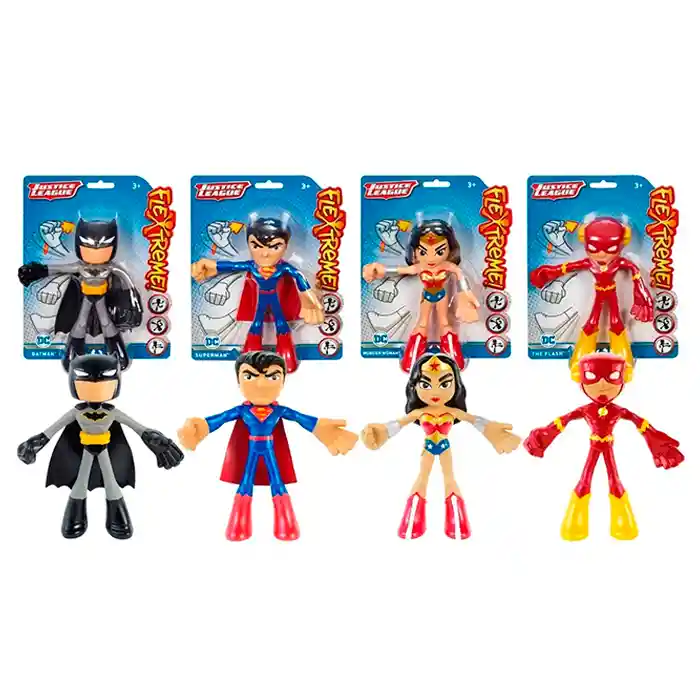 Mattel Dc Comic Figura De Acción Justice League Flextreme