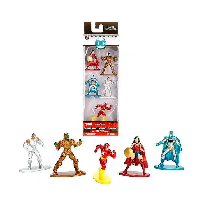 DC Comic Figura De Accion Nano Metalfigs