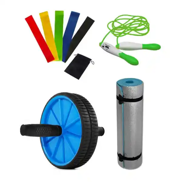 Descuentoonline Kit Fitness Kit Fitness Color Negro