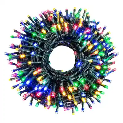 Luces de Navidad Cascada 900 Bombillos LED Multicolor 9x3 Metros