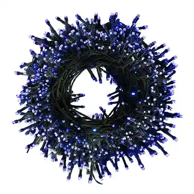 Luces de Navidad Cascada 360 Bombillos LED Azules 3x3 Metros