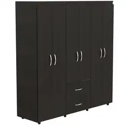Rta Muebles Clóset Bariloche Wengue 6 Puertas