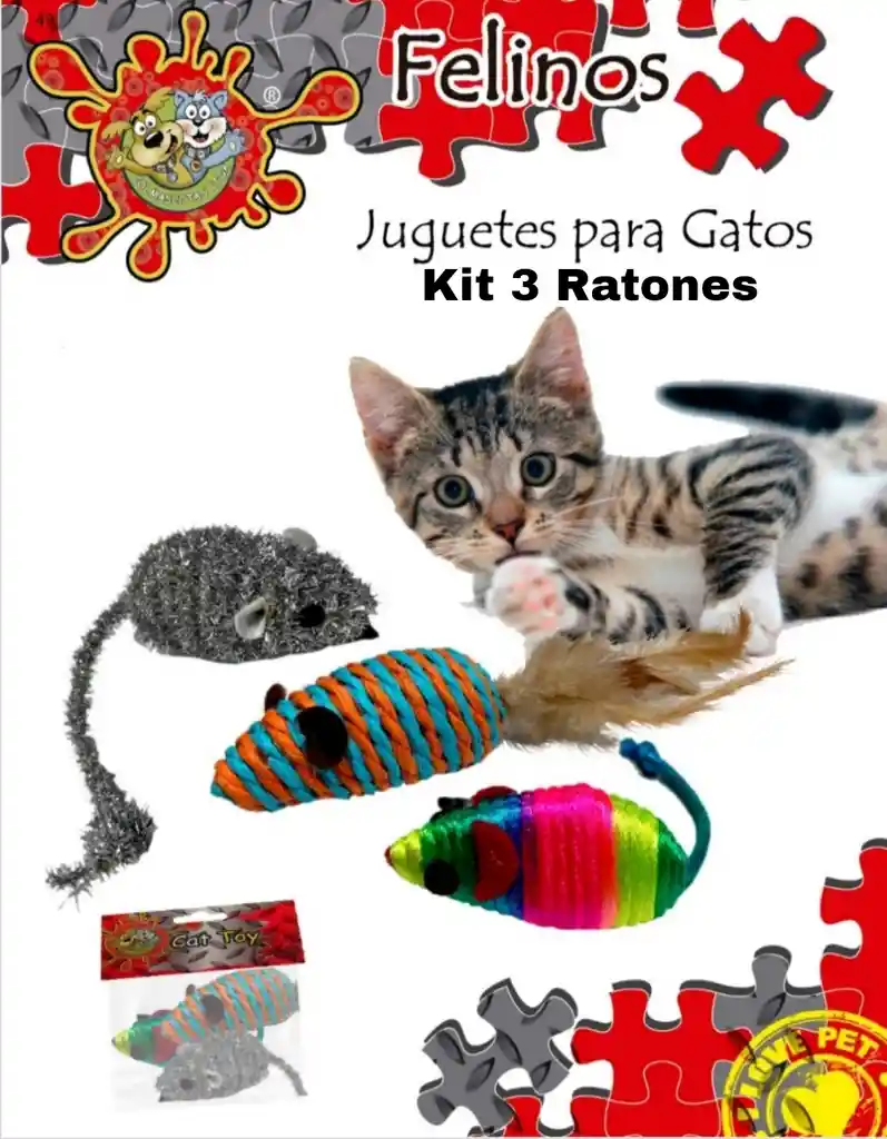 Kit 3 ratones