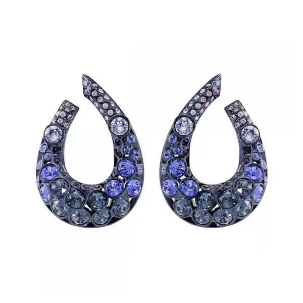 Swarovski Aretes Magnetized Round Dmul/Pbl