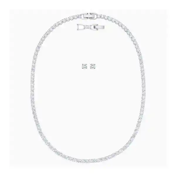 Swarovski Set Tennis Deluxe White Rhodium