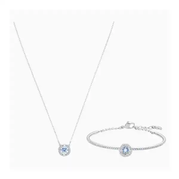 Swarovski Set Sparkling Dance Crystal Rhodium Blue