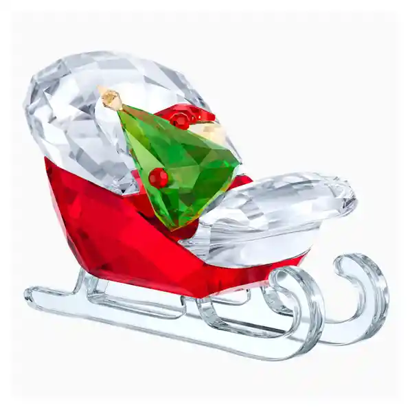 Swarovski Figura Decorativa Santas Sleigh