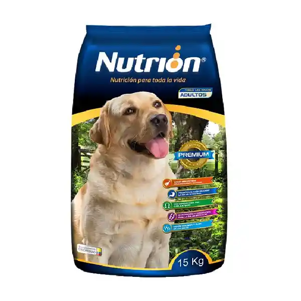 Nutrion Alimento Para Perro Adultos Todas Las Razas 15 Kg