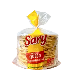 Sary Arepas con Queso Extradelgadas sin Gluten