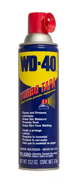 Wd-40 Lubricante 458 mL Turbo Tapa Aerosol