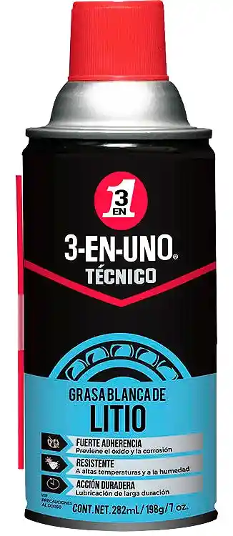 3-en-Uno Grasa Blanca de Litio 282 mL