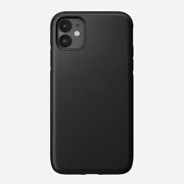 iPhoneNomad Case Rugged Black Leather 11