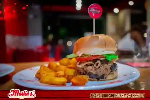 Hamburguesa Smashed Tennessee Burgermaster