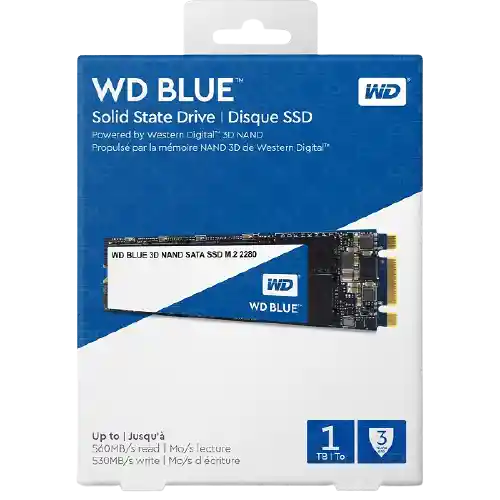 Western Digital Disco SSD M.2 Sata 1 TB Blue