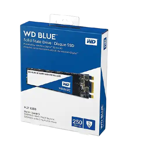 Western Digital Disco SSD M.2 Sata 250 GB Blue