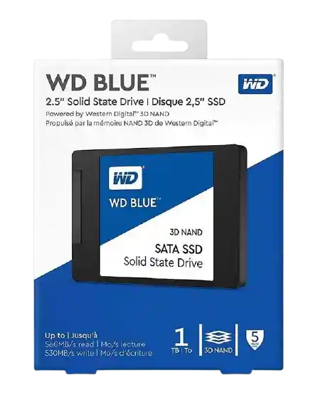 Western Digital Disco SSD Sata 1 TB Blue